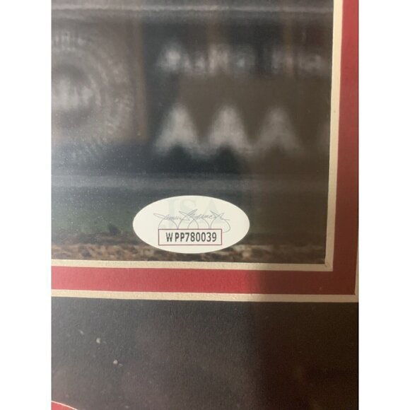 Matt Stairs Autograph Signed Phillies 16x20 Inscribed 08 WSC Photo Framed JSA - Picture 3 of 5